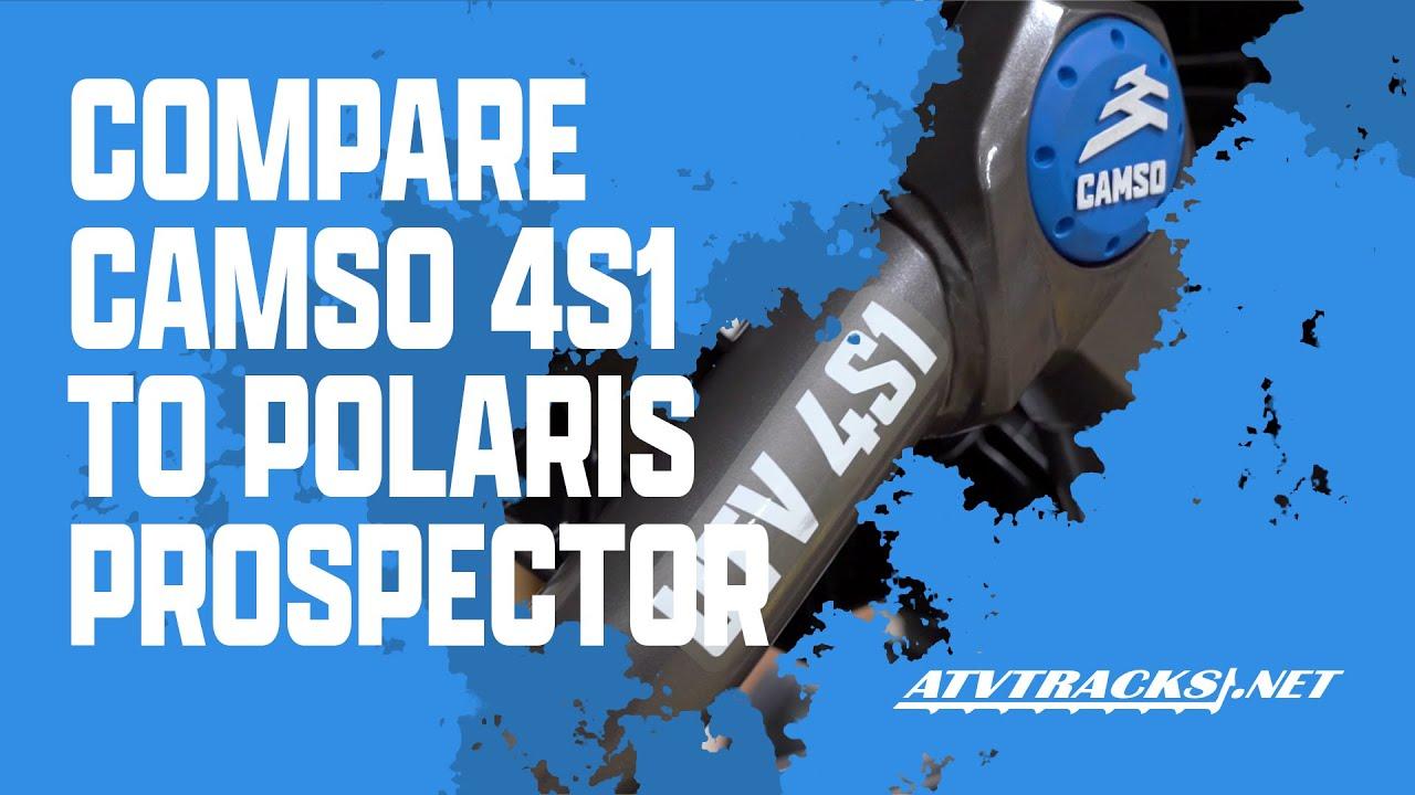 ATV Tracks Comparison Polaris Prospector Pro VS Camso 4S1