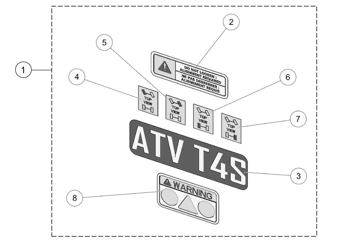 2017 Camso T4S ATV Decals